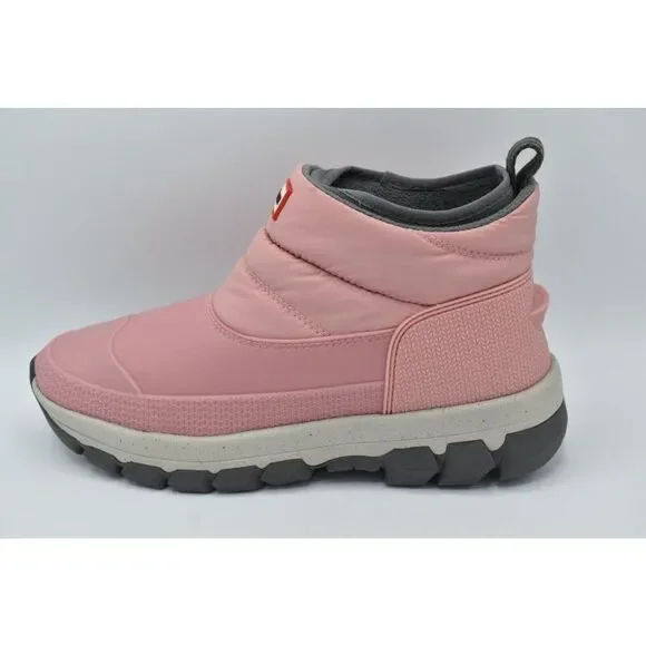 Hunter Original Womens Size 9 Quartz Pink Insulated Ankle Snow Boots Booties - Picture 5 of 13